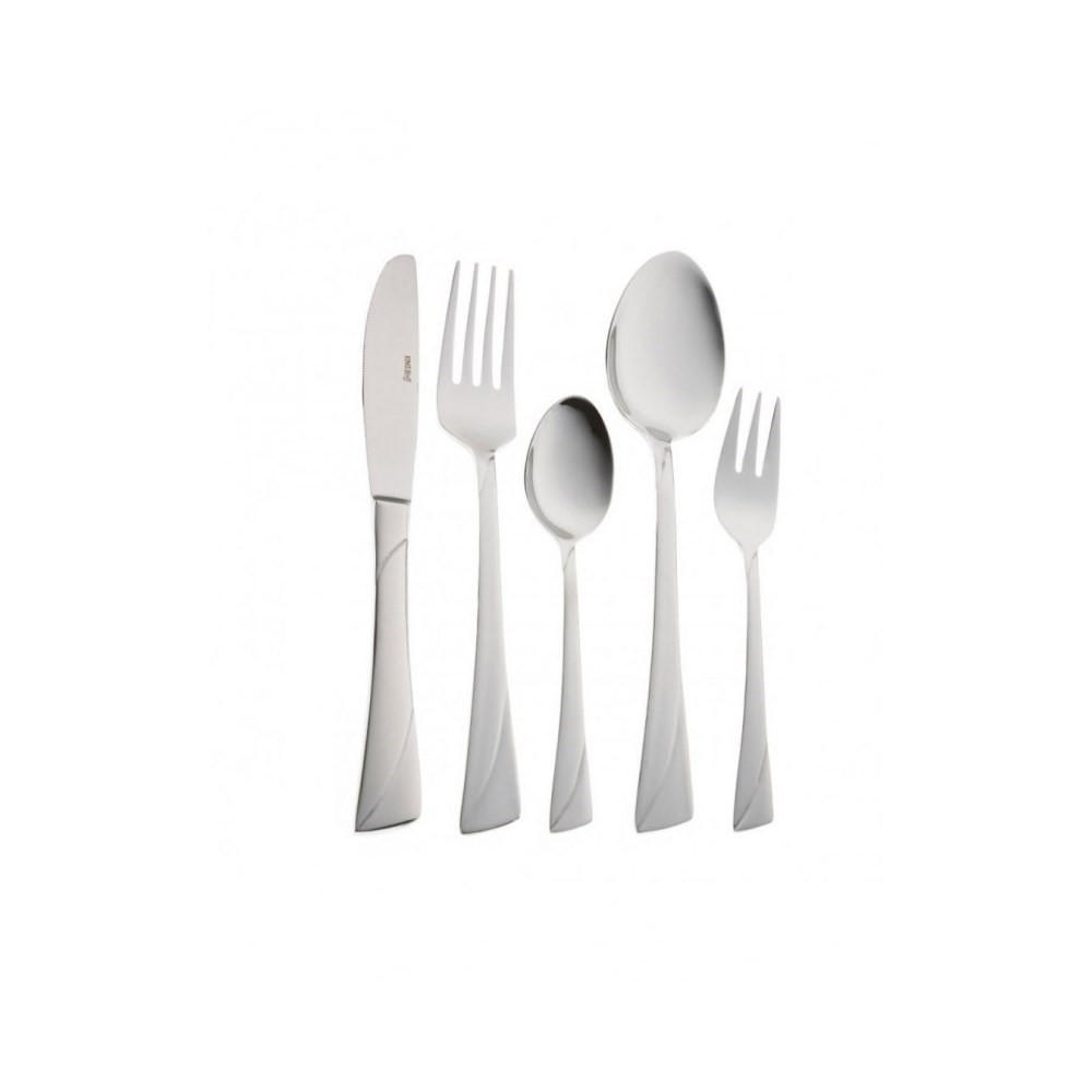 BESTECKSET Silber 21/2/2 cm KH1454 - Silberfarben, Metall - Kinghoff 
