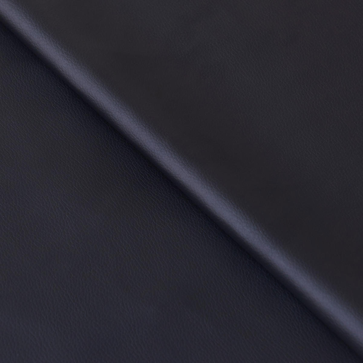 POLSTERBETT 140×200 mit Bettkasten und Lattenrost Nira Öko-Leder schwarz LED - Schwarz, Holz (140/200cm) - Jana