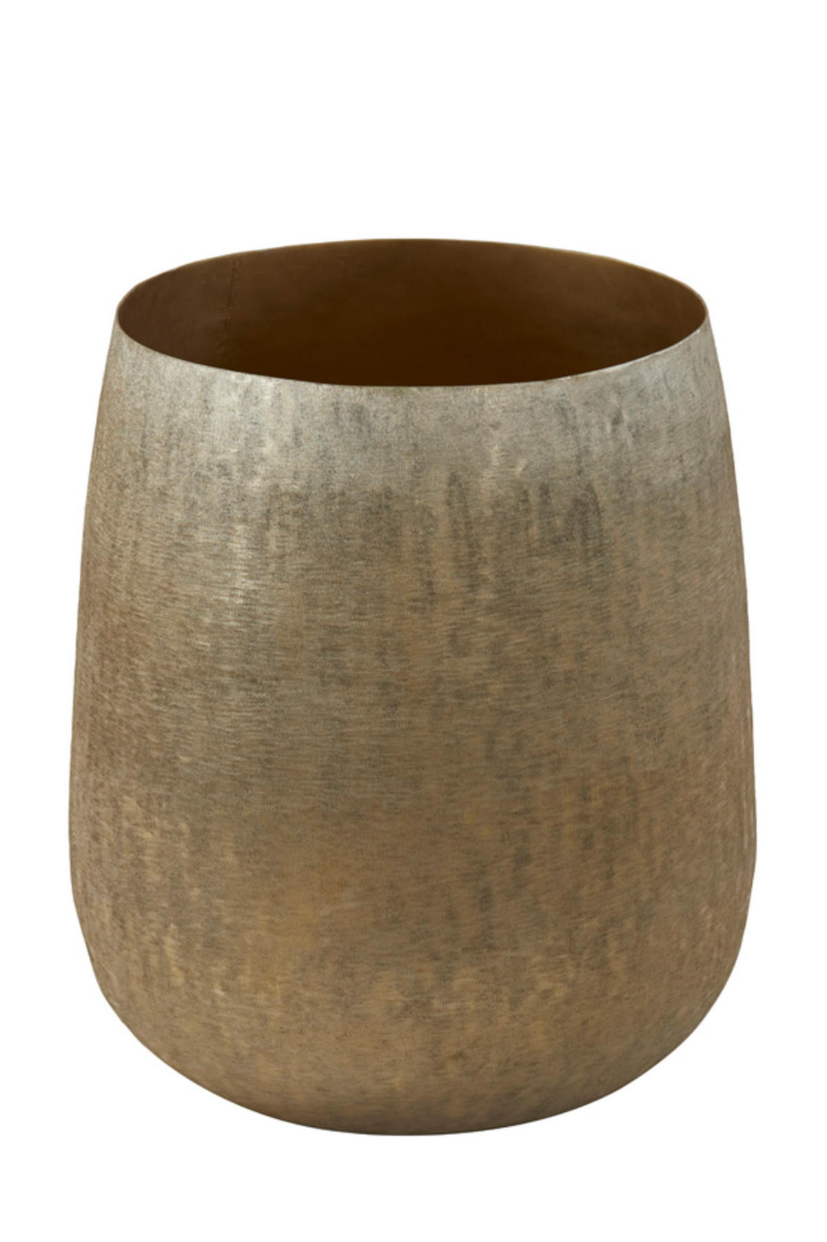 TOPF Genoli Gold Ø39/42 cm - Goldfarben, Metall (39/42cm) - Light & Living