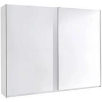 SCHIEBETÜRENSCHRANK - Kleiderschrank MAXI 3 - Weiß, Holzwerkstoff (244/206/64cm) - Möblo