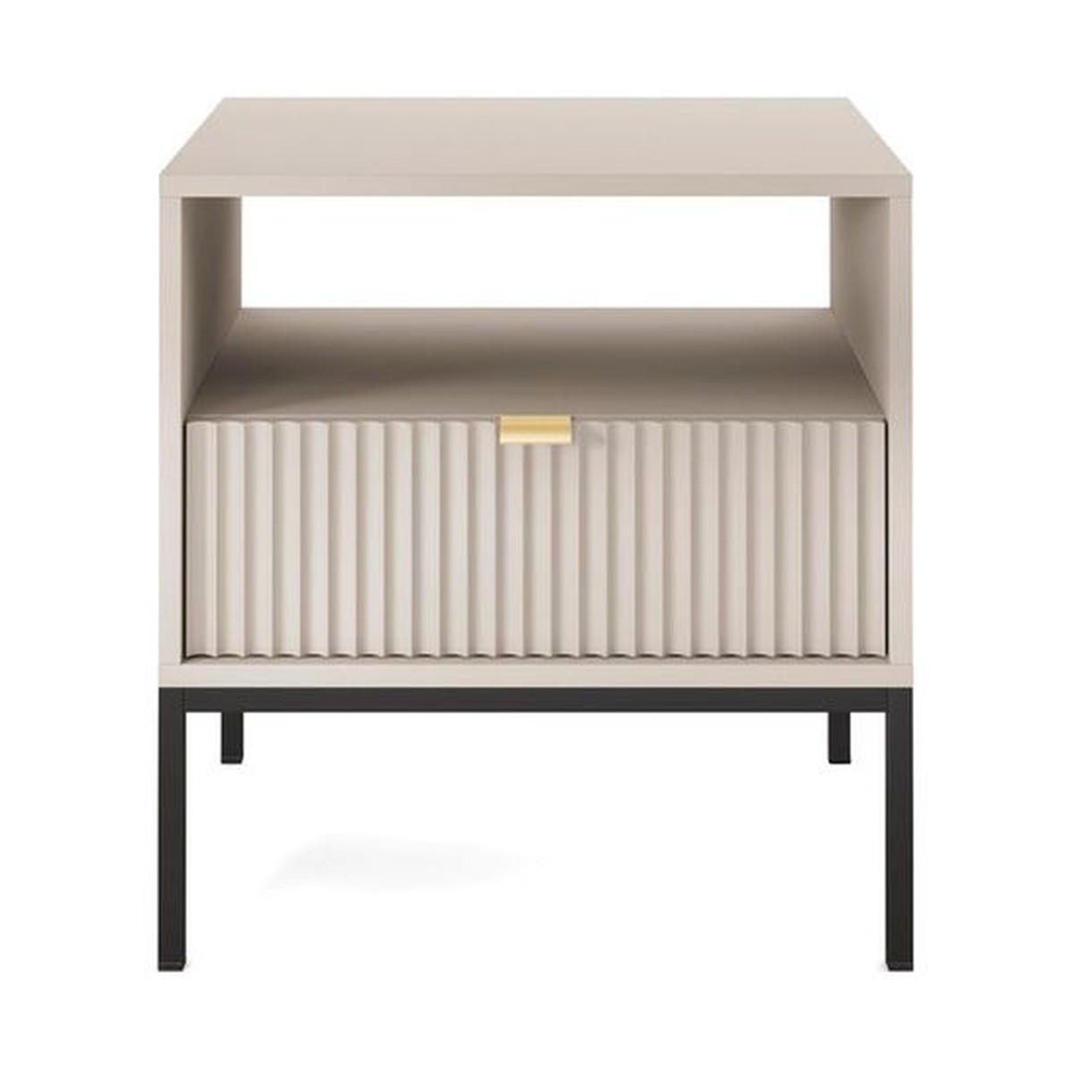NACHTTISCH – S54 – 54 cm – NOVA – Kaschmir - Kaschmir, Holzwerkstoff (54/56/39cm) - hi-markt