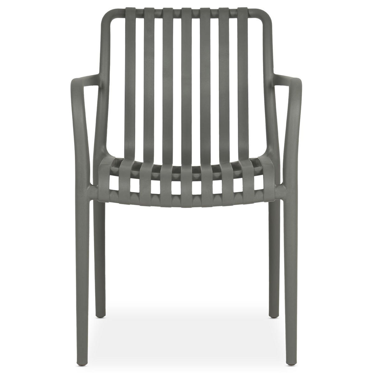 GARTENMÖBEL SET TULIPANO - Grau, Metall - IDIMEX