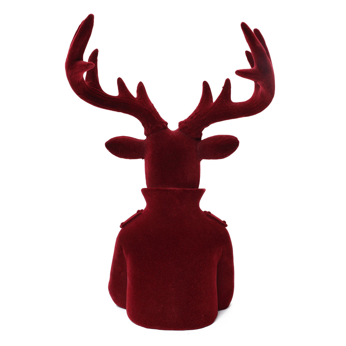 WEIHNACHTSDEKORATION HTHD0180 - Rot, Kunststoff (19/34/22cm) - Hometopia