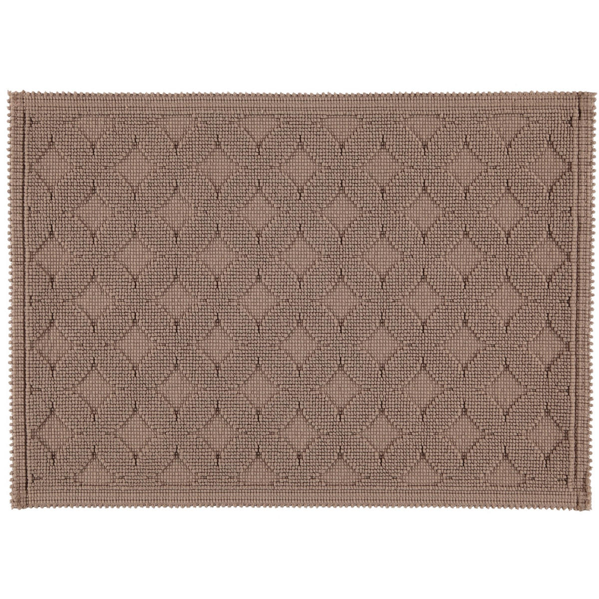 BADEMATTEN SEASIDE TAUPE - 58 - Taupe, Textil (50/70cm) - Rhomtuft
