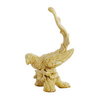 ORNAMENT Vogel Gelb 21,5/17/35 cm - Gelb, Keramik (17/35/21.5cm) - Light & Living
