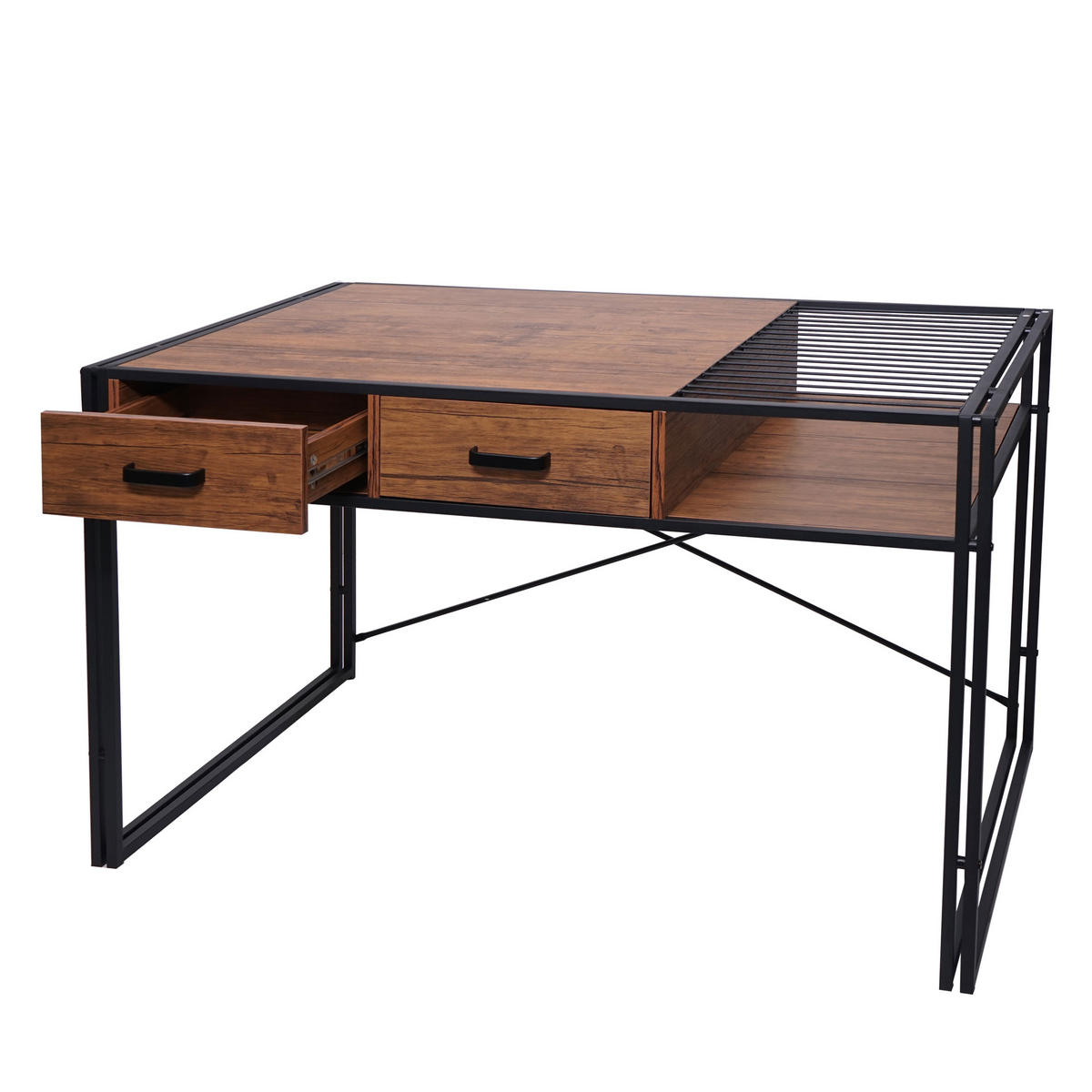 SCHREIBTISCH rechteckig Buche Dekor - Buchefarben, Holzwerkstoff (76/120/73cm) - MCW