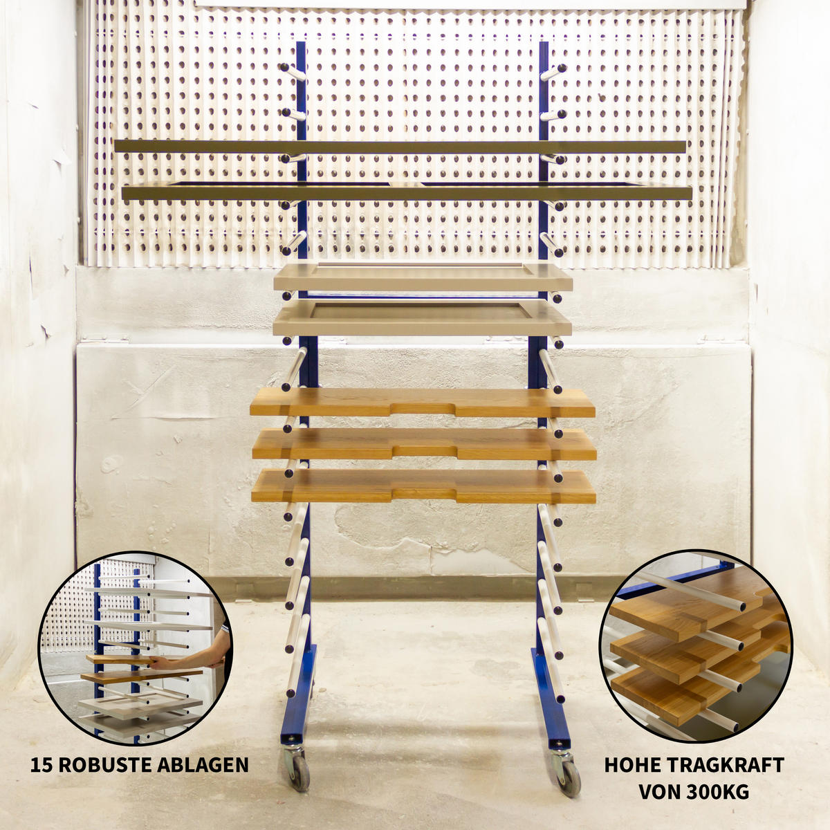 TROCKNUNGSWAGEN - Blau, Metall (1/175.3/1cm) - Monstershop