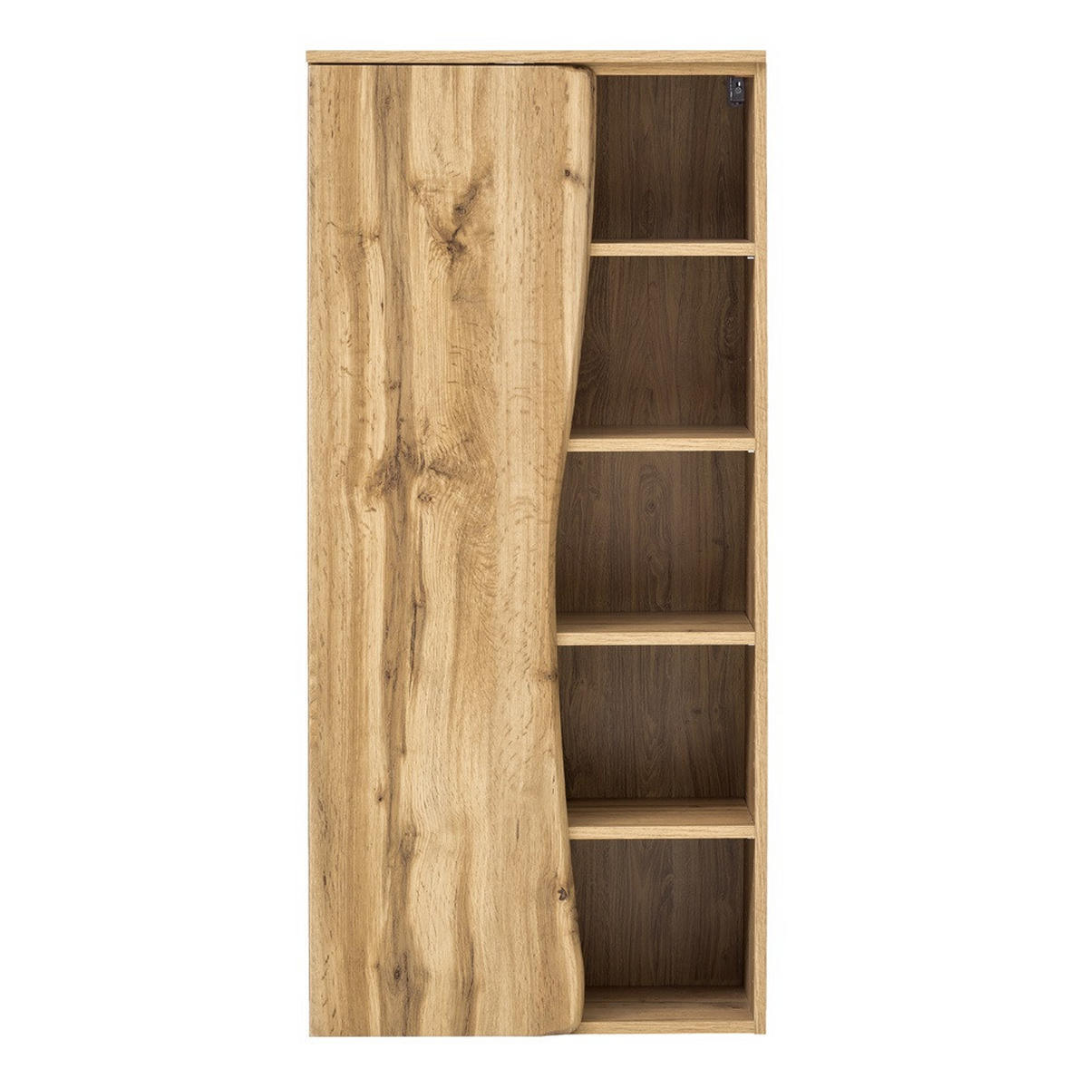 BADMÖBEL-SET 3-TLG. Kahla-03 - Braun, Holzwerkstoff (201/200/52cm) - Lomado