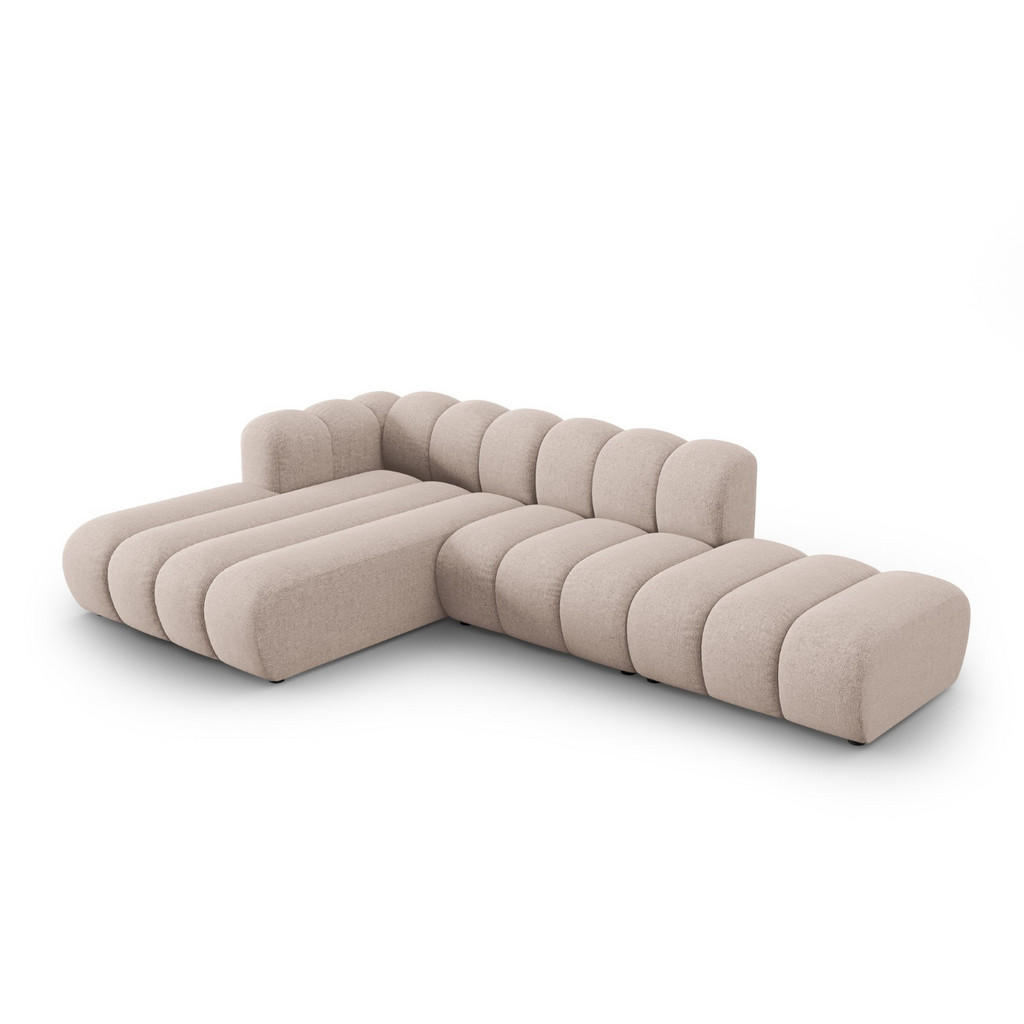Thumbnail - Micadoni Ecksofa, Beige, Textil, 5-Sitzer, L-Form, 299x177 cm, Hergestellt in Europa, Oeko-Tex®, Wohnzimmer, Sofas & Cou...