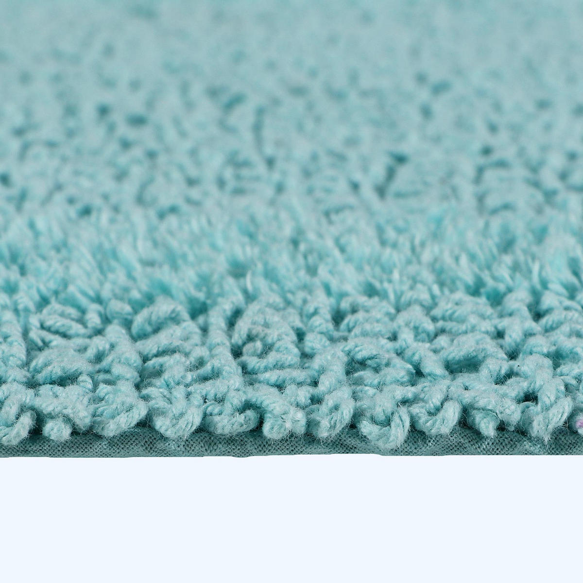 BADGARNITUR 2-tlg. Badematte & WC-Vorleger, 100% Baumwolle - Blau, Textil (80/50cm) - Homescapes