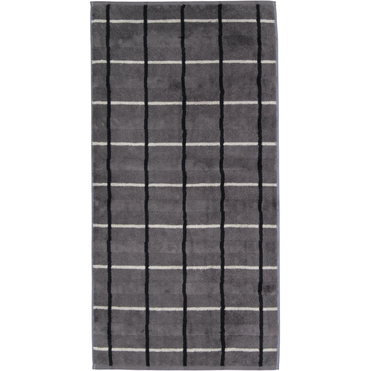 HANDTÜCHER NOBLESSE SQUARE 1079 ANTHRAZIT - 77 - Grau, Textil (30/30cm) - Cawoe