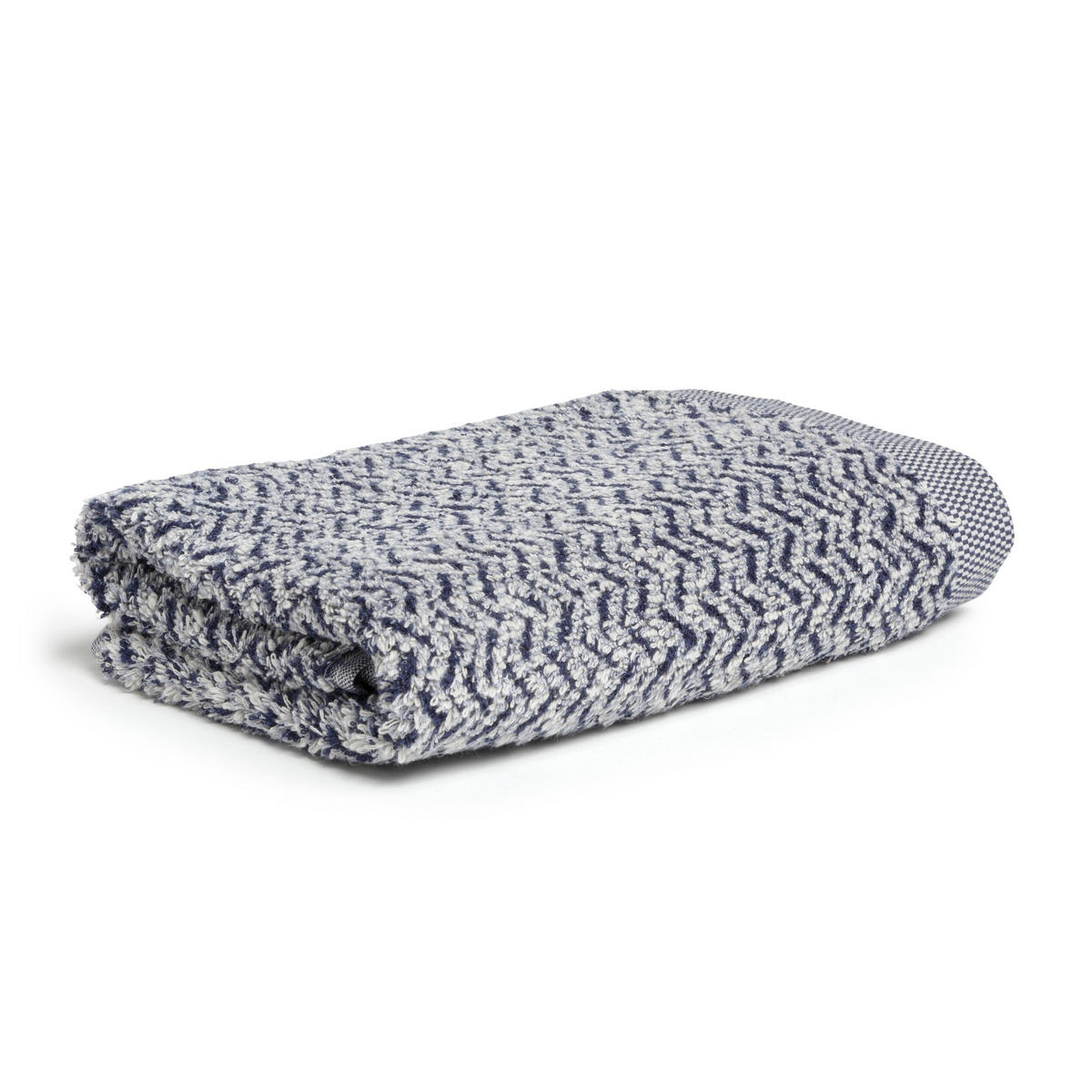 HANDTUCH BROOKLYN - Naturfarben/Dunkelblau, Textil (50/100cm) - MÖVE