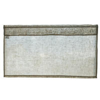 SCHEIBENGARDINE reines Leinen leinen-taupe 85/45 cm - Taupe, Naturmaterialien (45/85cm) - beties Heimtextil