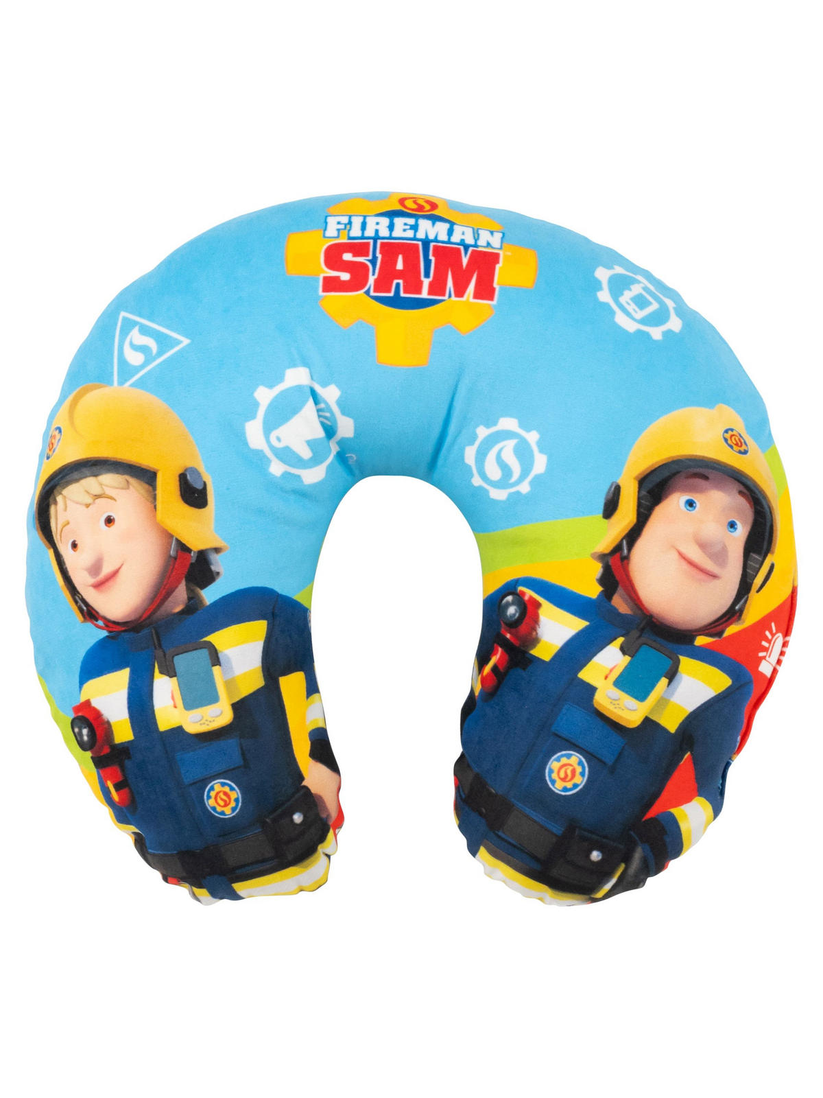 NACKENKISSEN Feuerwehrmann Sam Feuerwehr - Multicolor, Textil (35/30cm) - Chiemsee
