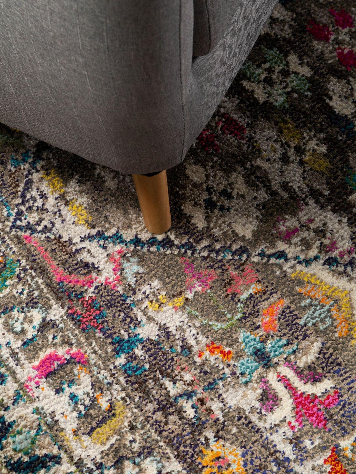 TEPPICH Casa Multicolor 300/400 cm - Multicolor, Naturmaterialien/Kunststoff (300/1cm) - KUNSTLOFT