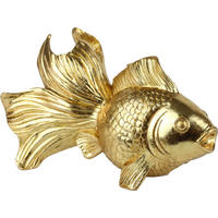 DEKOFISCH Goldrausch - Goldfarben, Kunststoff (25.5/15.5/11.5cm) - FURNARO