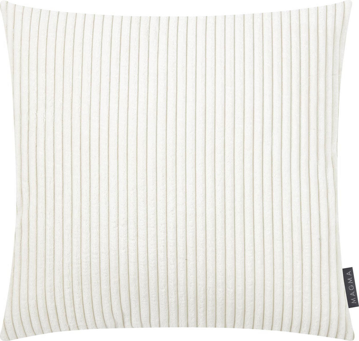 KISSENHÜLLE Shara Cord Look elfenbein - Creme, Textil (45/45cm) - Magma Heimtexx