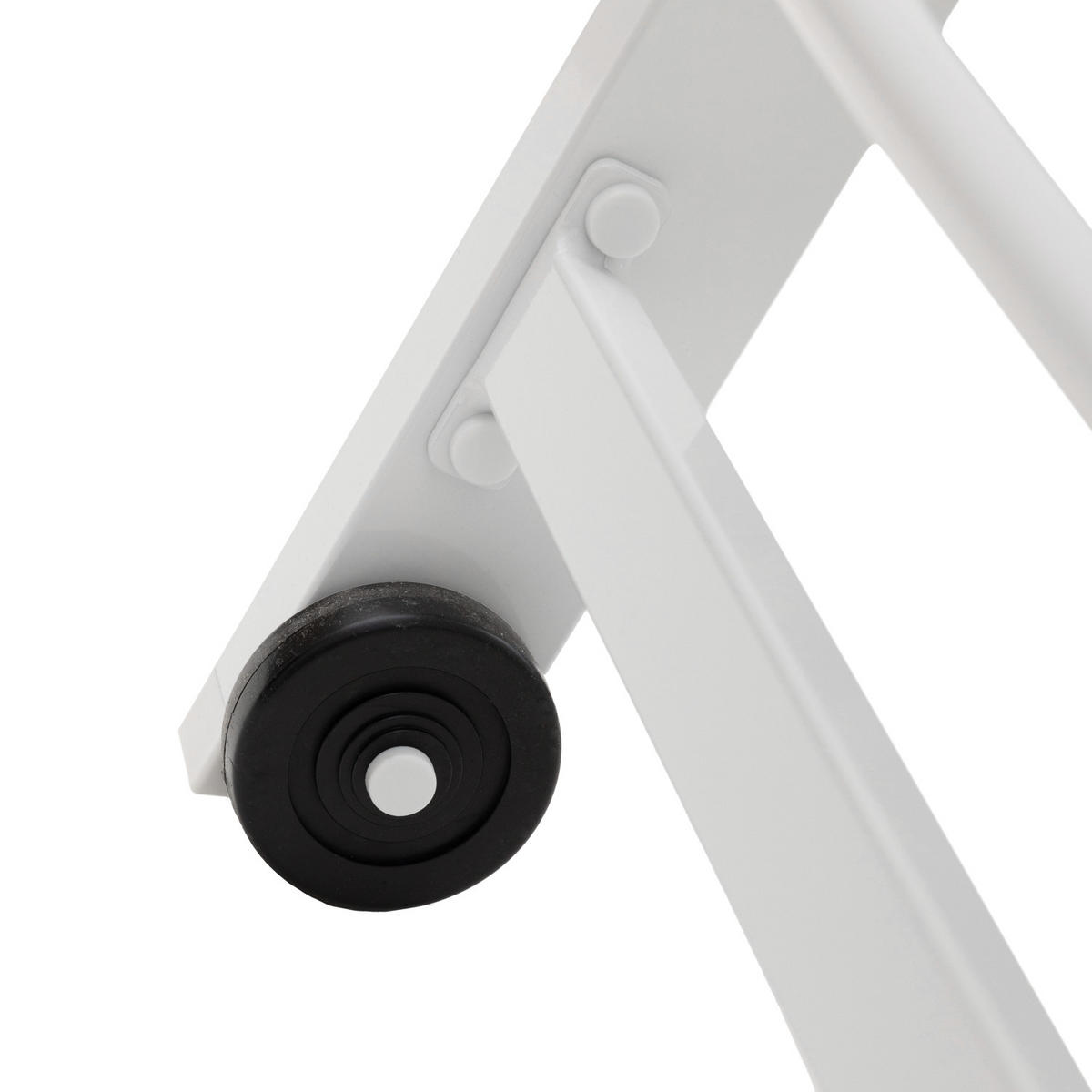 SONNENLIEGE Barbados Taupe und Weiß - Braun, Metall (61/95/198cm) - Happy Garden