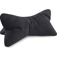 KISSEN Leseknochen Inga anthrazit - Anthrazit, Textil (22/42cm) - Magma Heimtexx