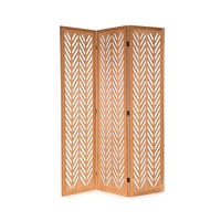 RAUMTEILER Mantra 3-tlg. Holz - Naturfarben, Holz (120/170/2cm) - CREEDWOOD