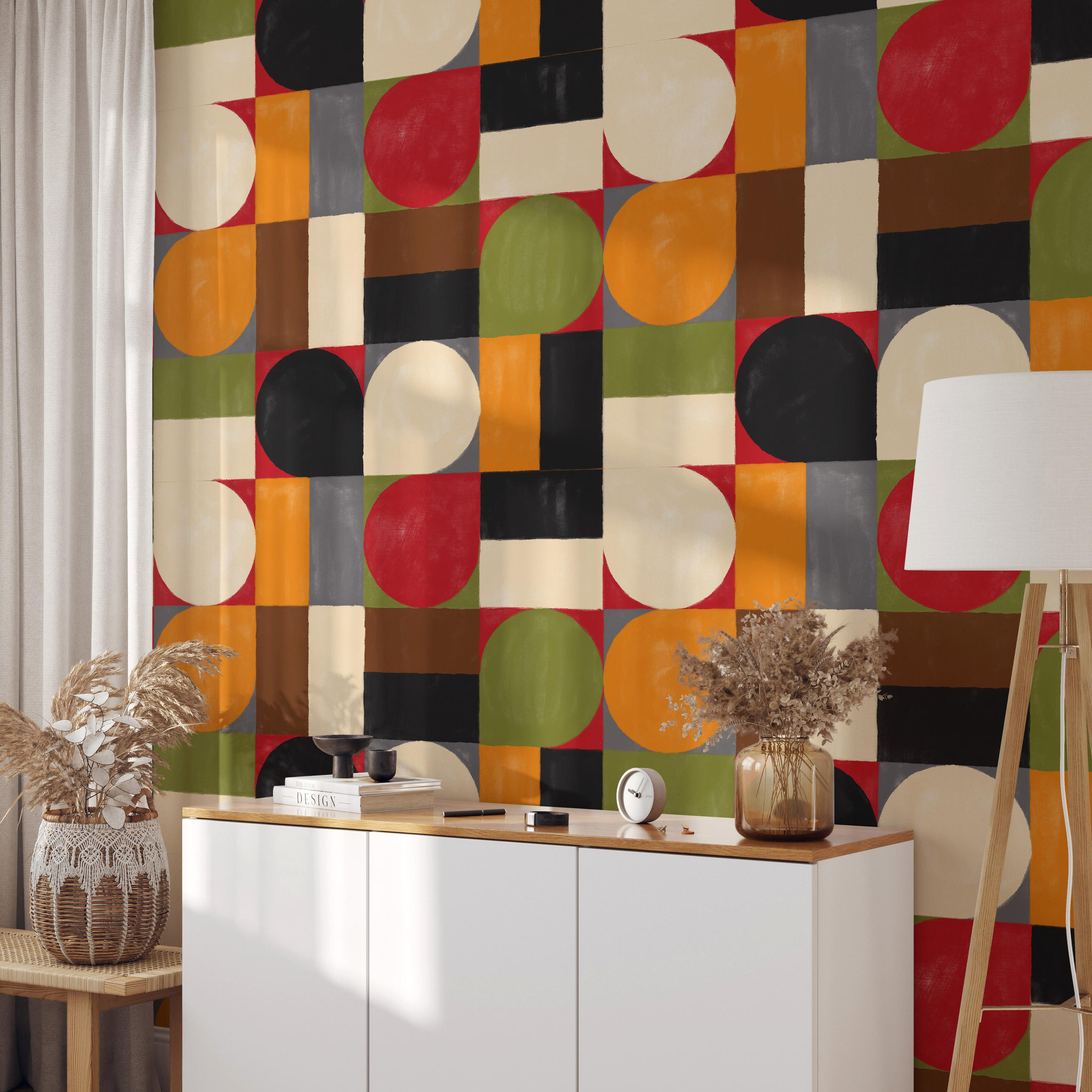 Wallpapers4Beginners Tapete Grün 200x280 cm