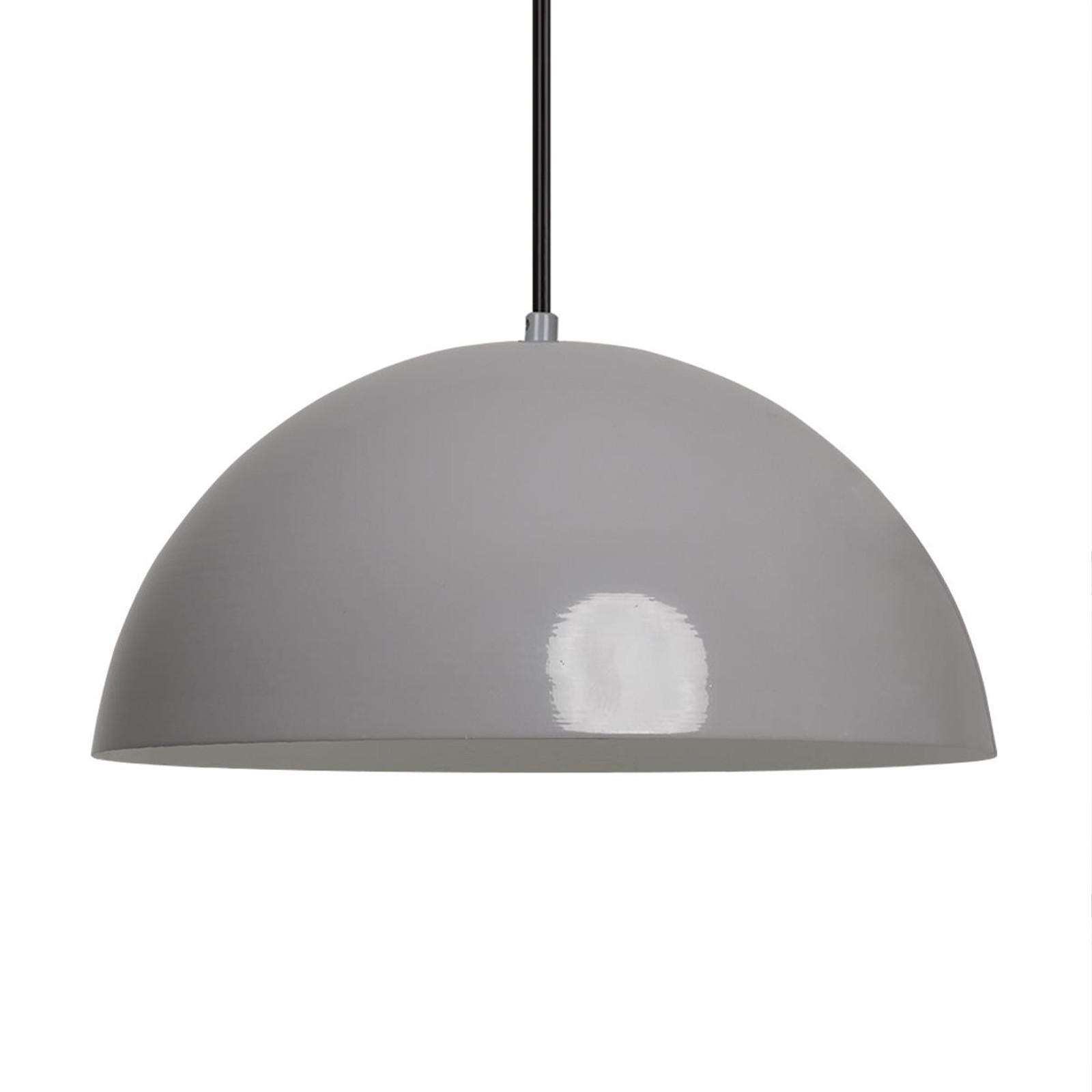 PENDELLEUCHTE Lipeo Vintage 26/15 cm - Weiß/Grau, Holz/Metall (15/26/15cm) - Bamyum