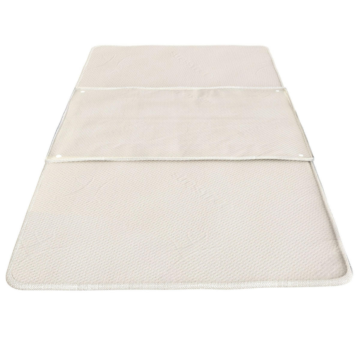 MATRATZENSCHONER Aqua 3er-Set 200x200 - Weiß, Textil (200/200cm) - The White Stone