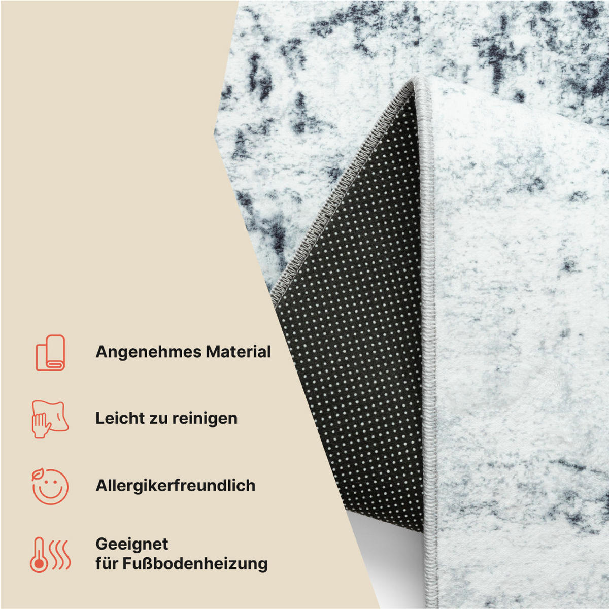 TEPPICH BARI Anthrazit 300/400 cm - Anthrazit, Textil (300/400cm) - Tapiso