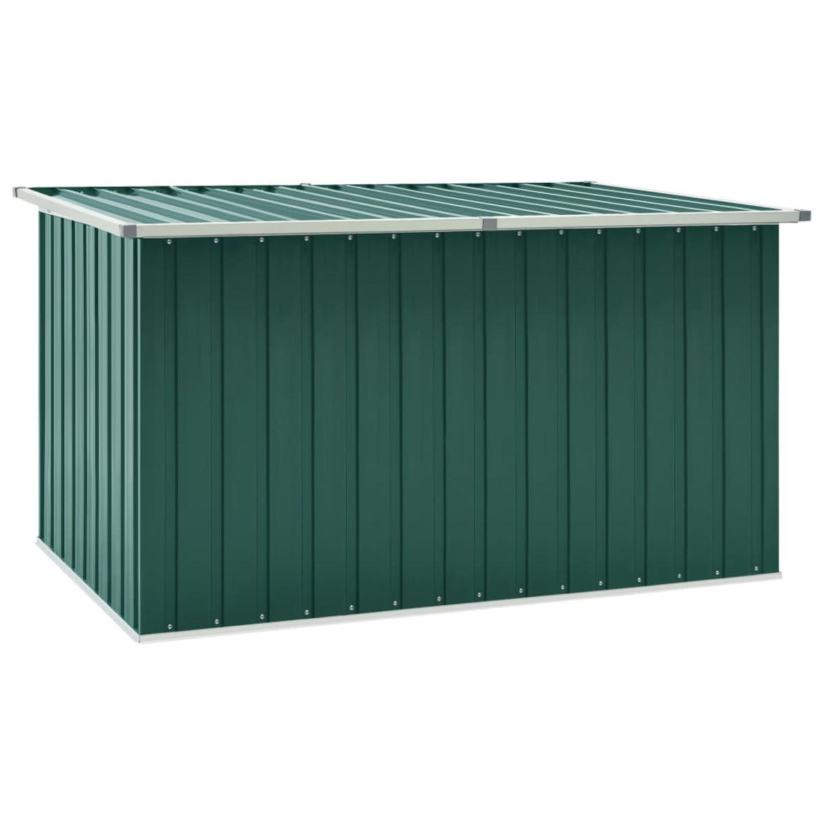 GARTENBOX GRÜN 171X99X93 CM - Grün, Metall (171/93/99cm) - vidaXL