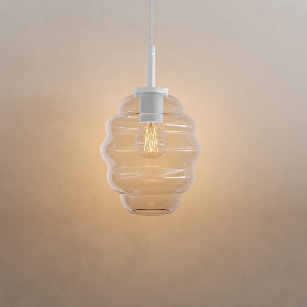 GALERIELEUCHTE Echos Klar Ø 18cm - Klar, Glas (18/18/20cm) - s.luce
