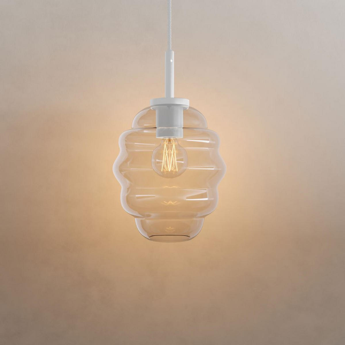 GALERIELEUCHTE Echos Klar Ø 18cm - Klar, Glas (18/18/20cm) - s.luce