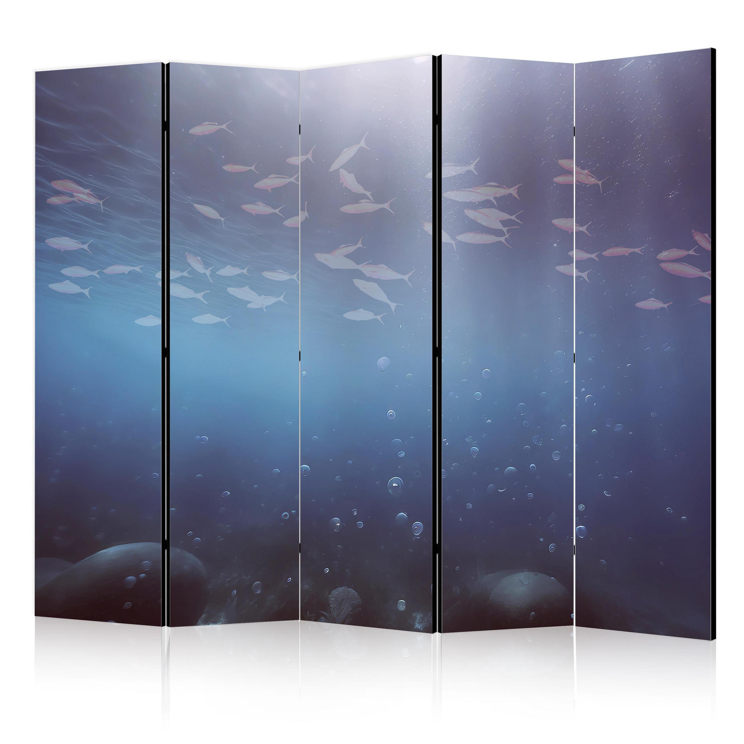 Muralo Paravent Blau 225x172x3 cm