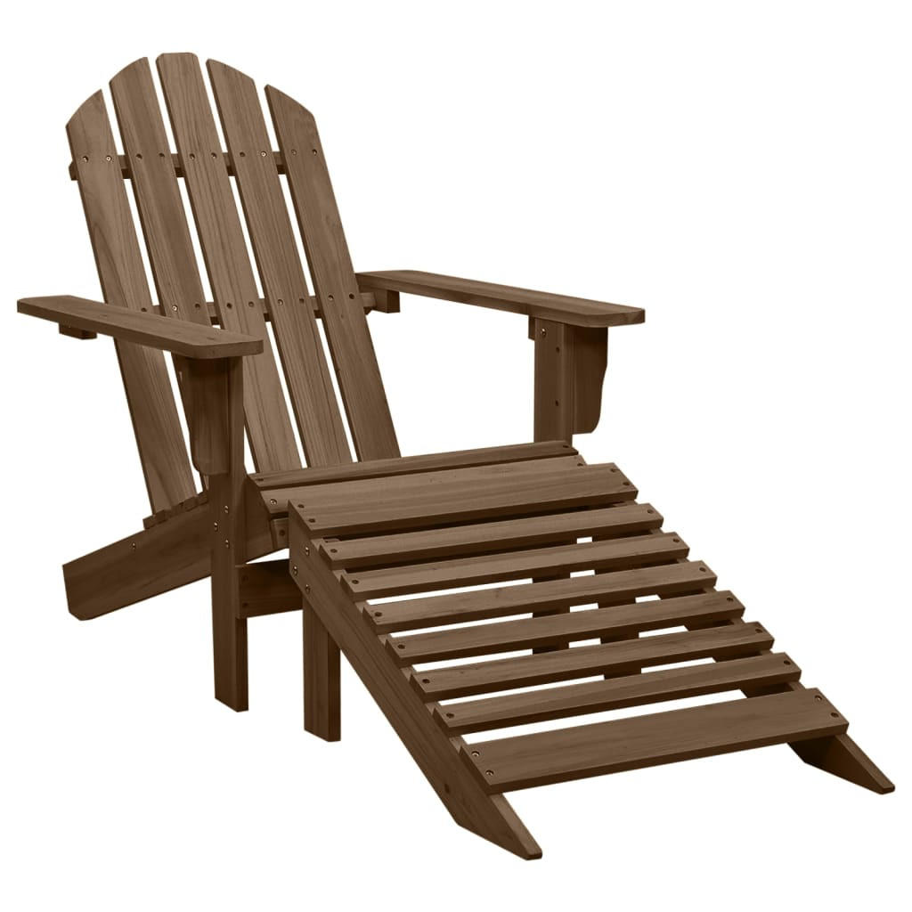 furnicato Gartensessel Braun 70x88x70 cm