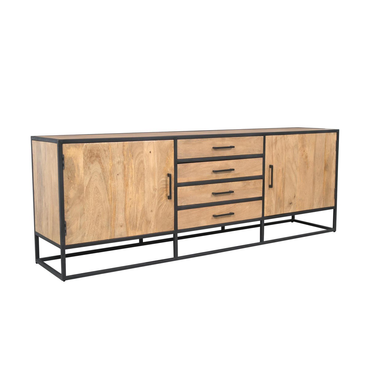 SIDEBOARD Dakota Braun 45/210/75 cm - Braun, Holz (210/75/45cm) - Starfurn