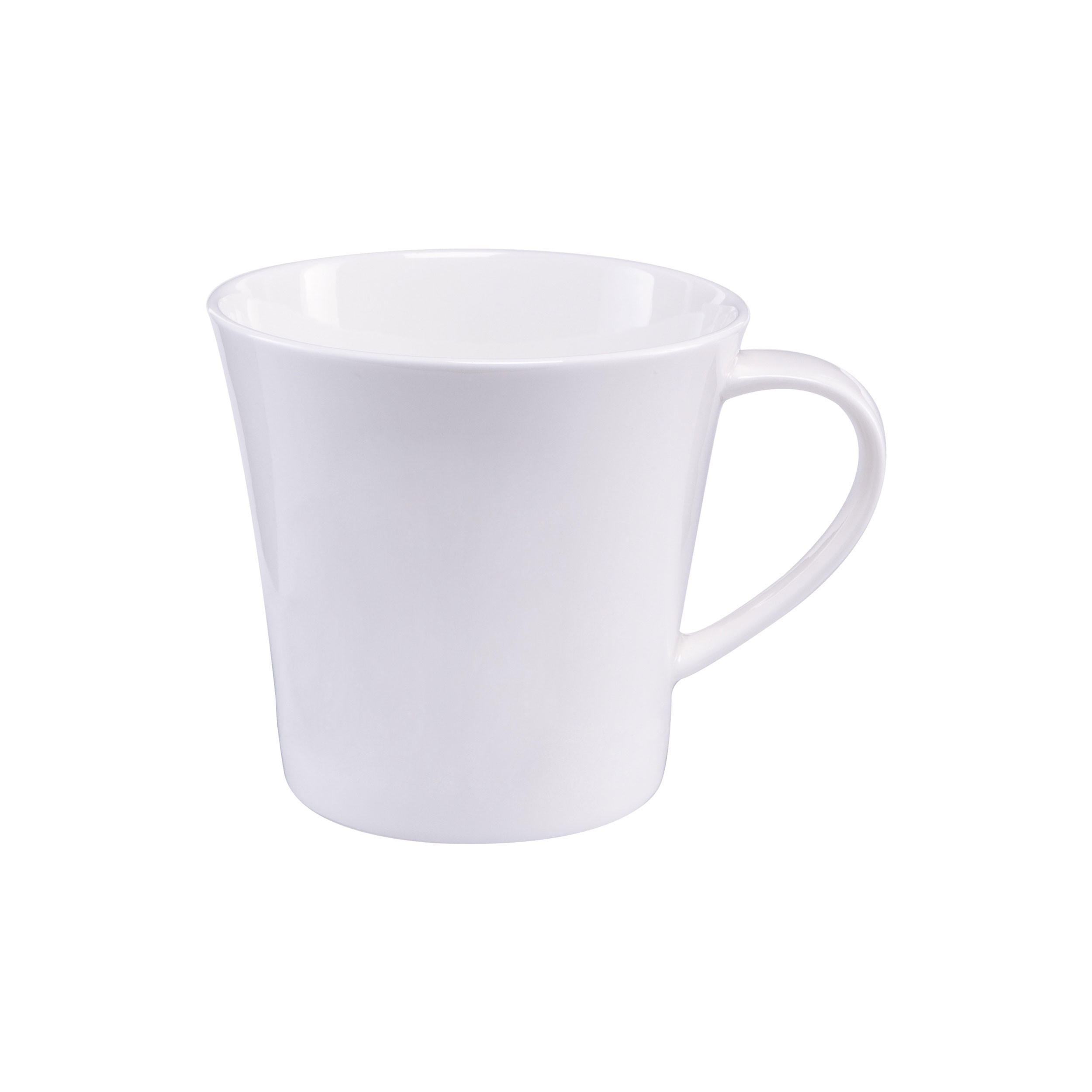 TEETASSE Kaiser, Fine Bone China, weiß glasiert, 350 ml - Weiß, Keramik (0.35L) - Goebel