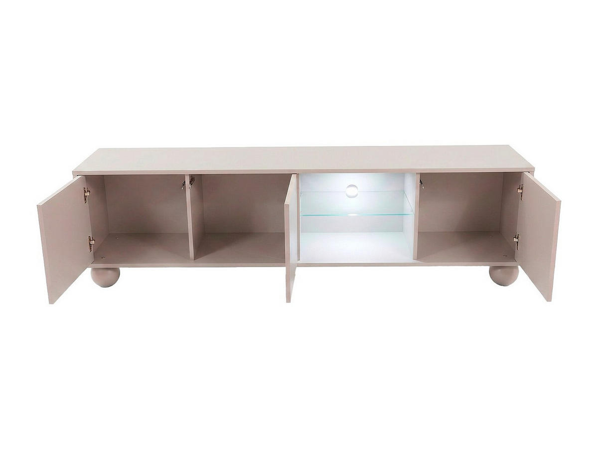 TV-BOARD - 175 x 40 - holz - beige Myvaro - Beige, Holz (175/50/40cm) - Vente-Unique