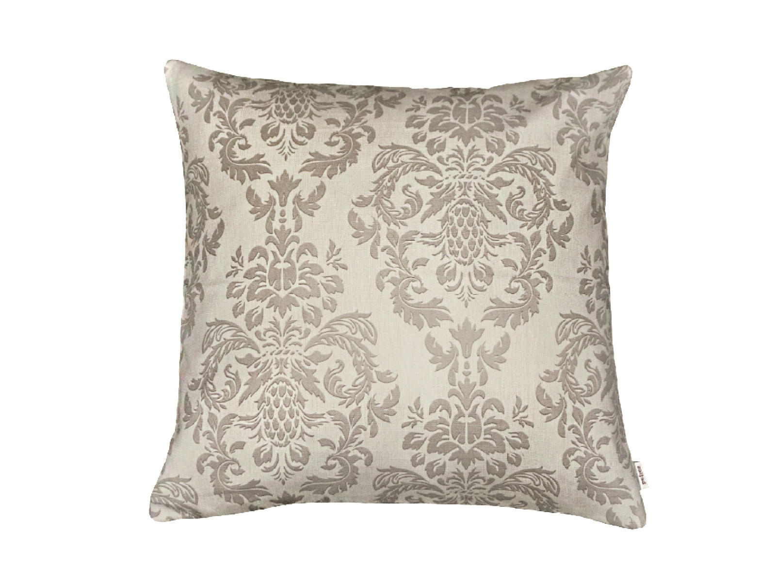 KISSENNHÜLLE Epoche linen-taupe 40/40 cm - Ecru, Textil (40/40cm) - beties Heimtextil