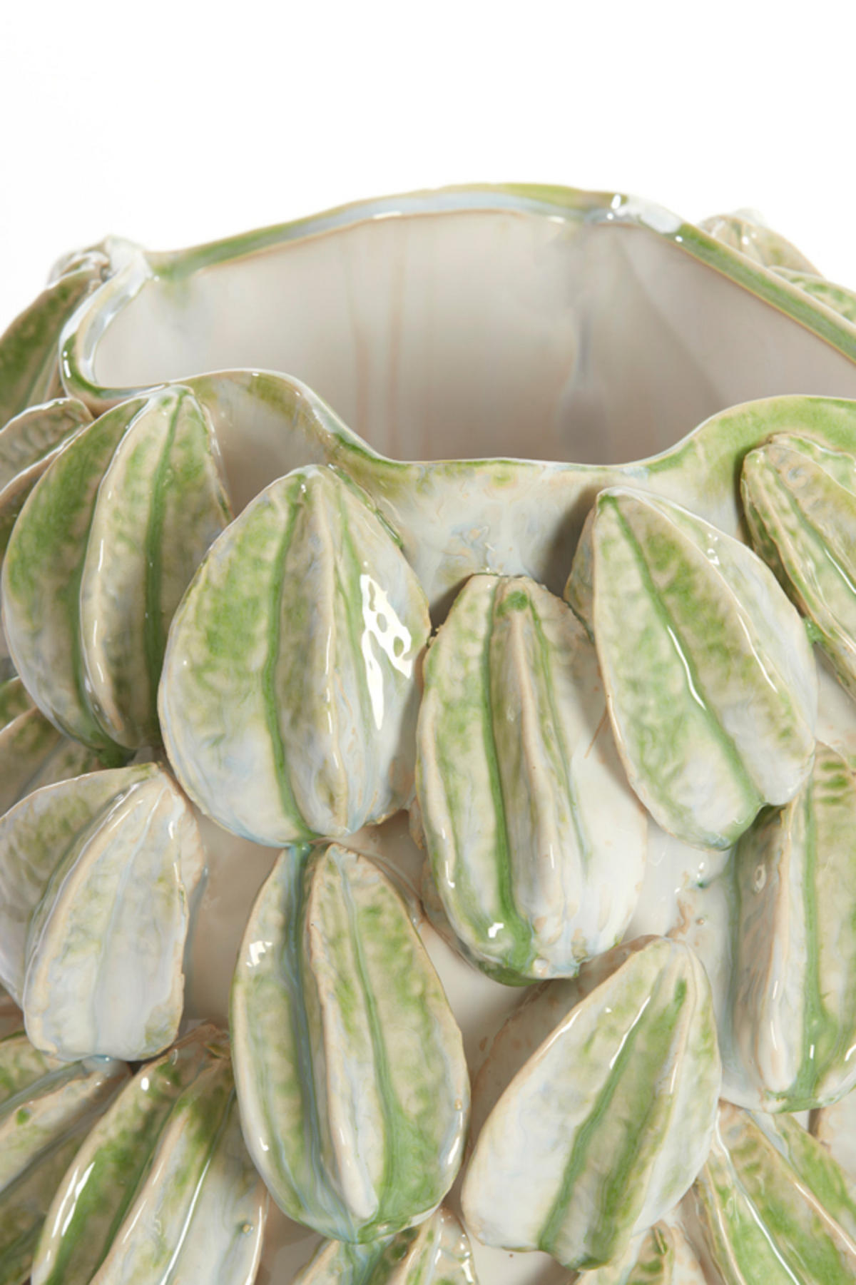 VASE Karambole Braun Ø35/47 cm - Braun, Keramik (47cm) - Light & Living