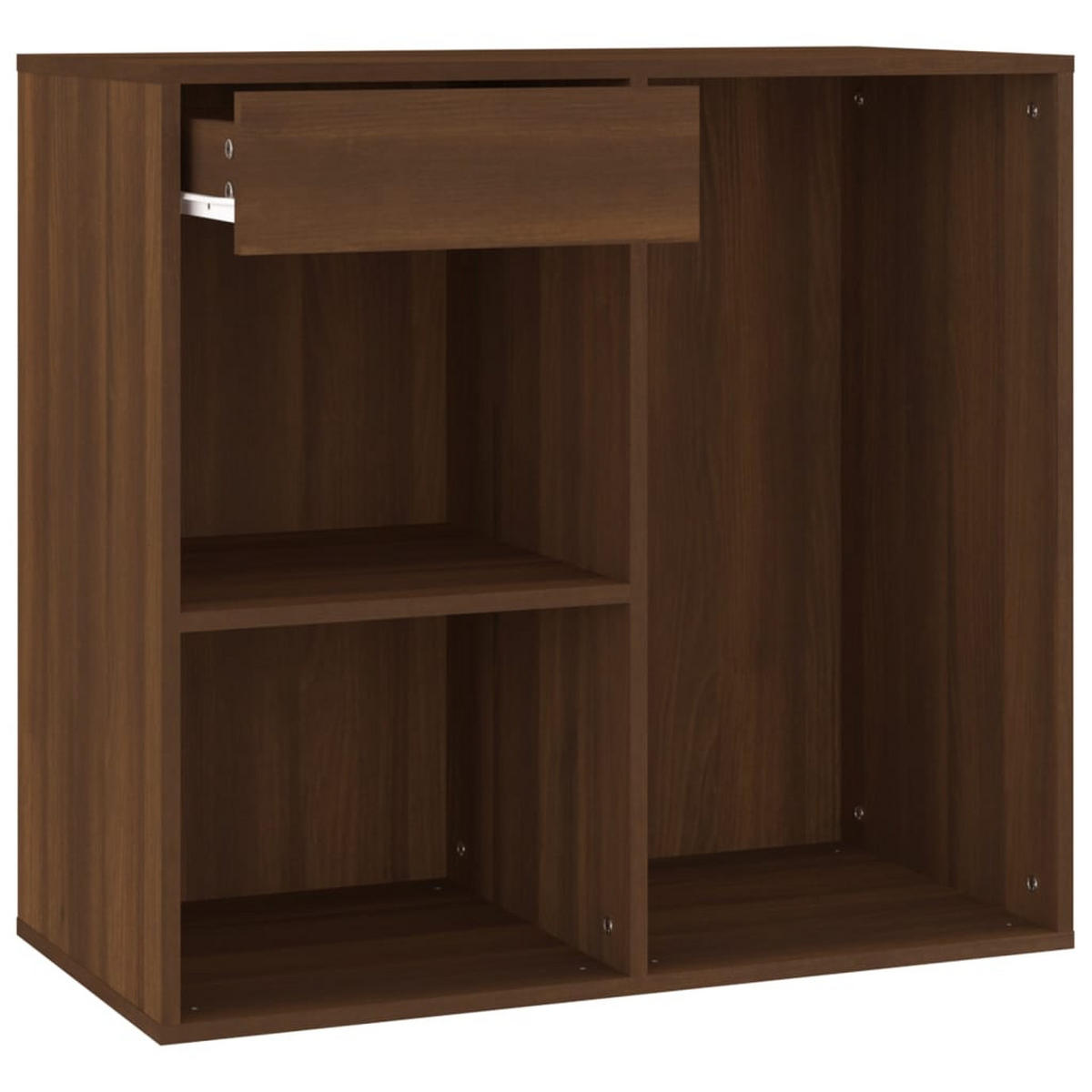 SCHMINKTISCH Cole 75/40/80 cm - Braun, Holzwerkstoff (75/80/40cm) - Nettlife