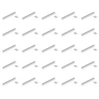 MÖBELGRIFFE Dublin, 128mm Achsenabstand, Aluminium, matt eloxiert 25er-set - Dunkelgrau, Metall (1.4/2/14.8cm) - EMUCA
