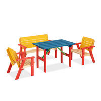 KINDER-GARTENSET PECARI Handgefertigt, Bunt - Multicolor, Holz - KONSIMO®