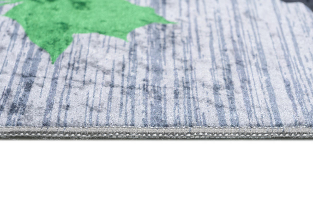 TEPPICH EMMA Grau 120/170 cm - Grau, Kunststoff (120/170cm) - Tapiso