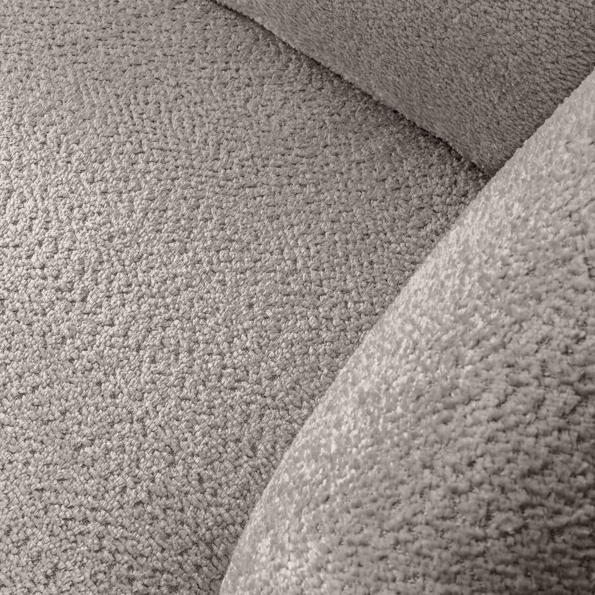 ECKSOFA RECHTS VIRA, Kühles Braun, Chenille - Graubraun/Schwarz, Holz/Holzwerkstoff (300/160cm) - KONSIMO®