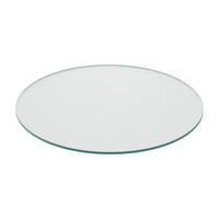 GLASPLATTE - Transparent, Glas (50/0.8/50cm) - Relaxdays