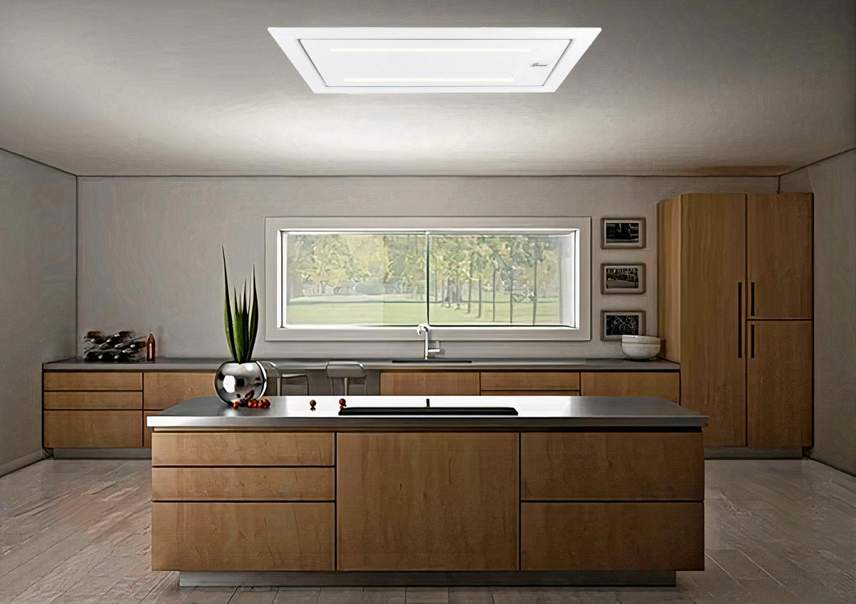 DUNSTABZUGSHAUBE GCH C 341 90 WH 90 cm Weiß - Weiß, Glas (90/10/60cm) - Gurari