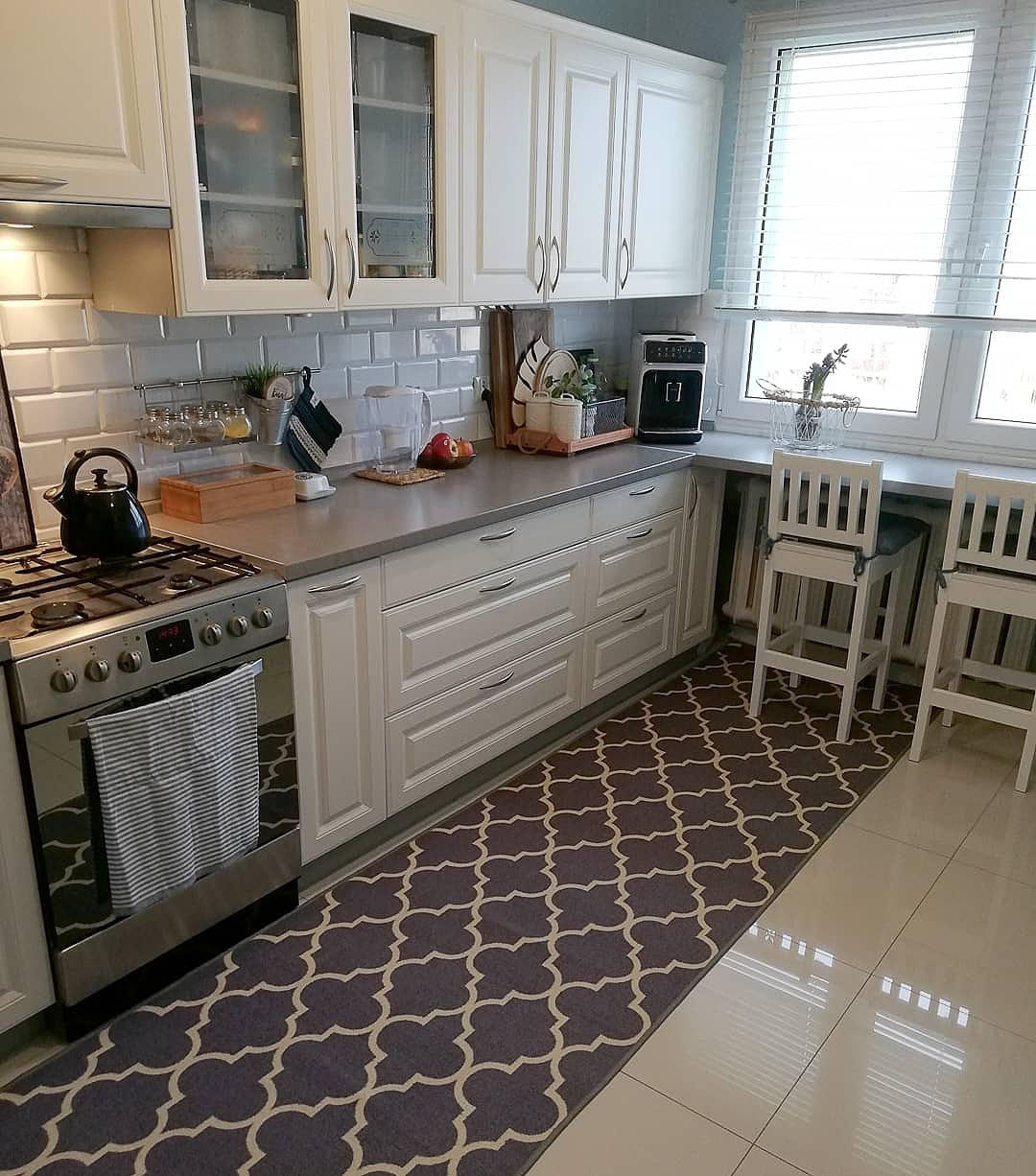 Thumbnail - rugsX Läufer, Grau, Textil, Rechteckig, 80x110 cm, Teppiche & Böden, Teppiche, Teppichläufer