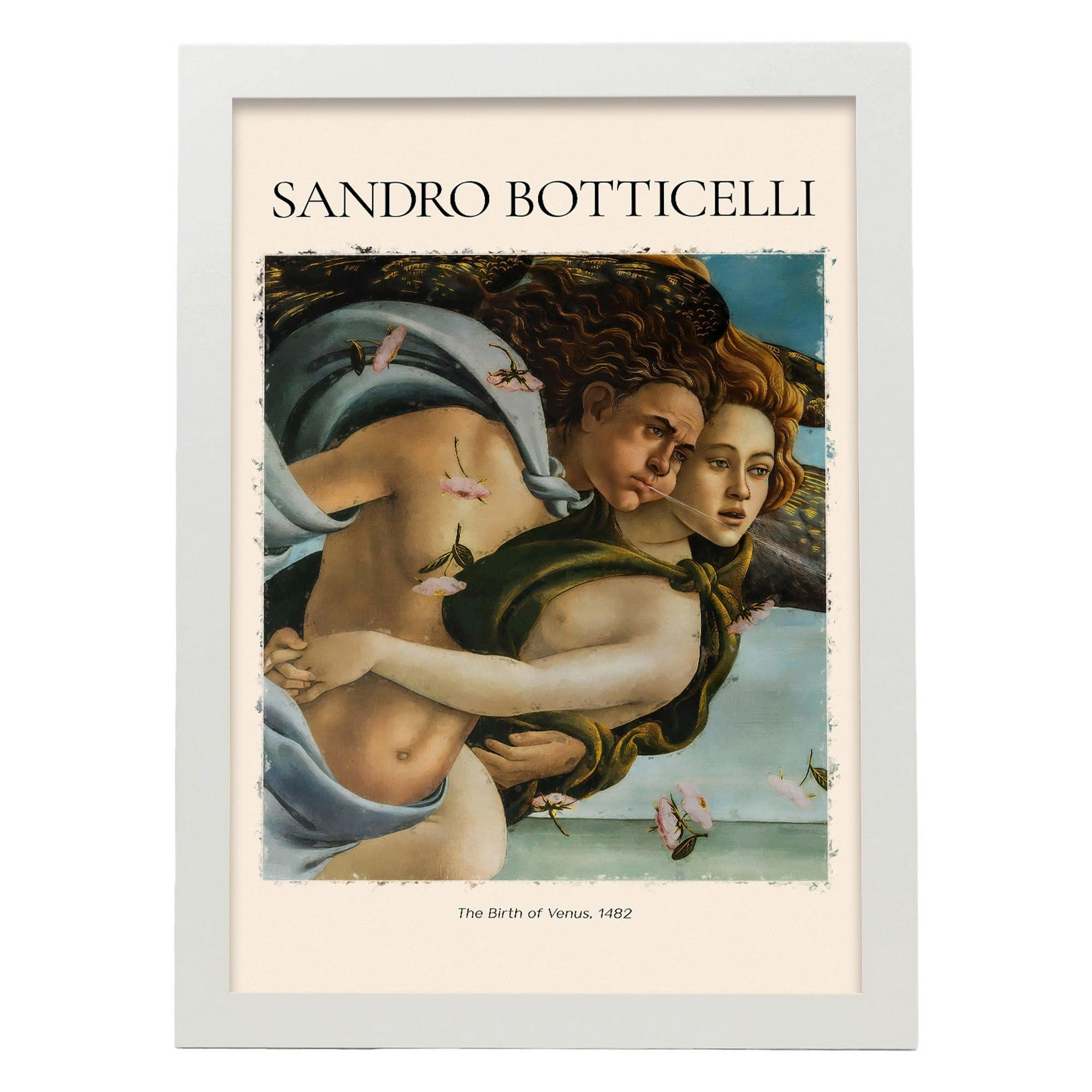 POSTER Die Geburt Von Venus A3 Weißer Rahmen - Weiß, Papier (29.7/5/42cm) - Nacnic