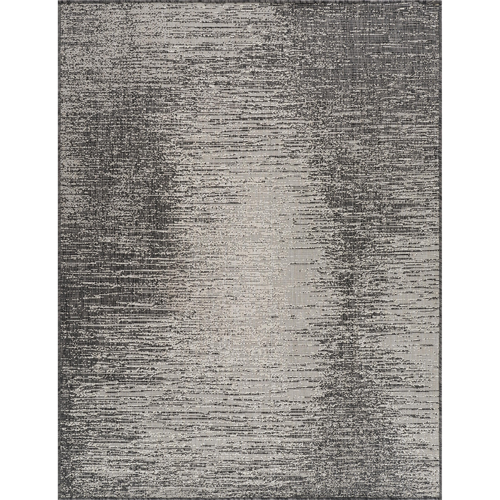 OUTDOORTEPPICH 160/213 cm Schwarz - Schwarz, Kunststoff/Textil (160/213cm) - LIVABLISS