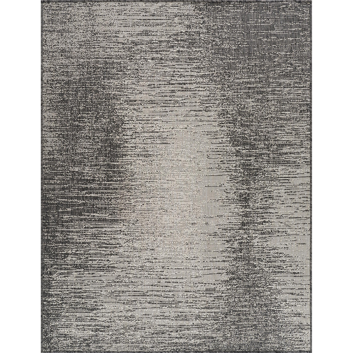 OUTDOORTEPPICH 120x170 cm Schwarz - Schwarz, Kunststoff/Textil (120/170cm) - LIVABLISS