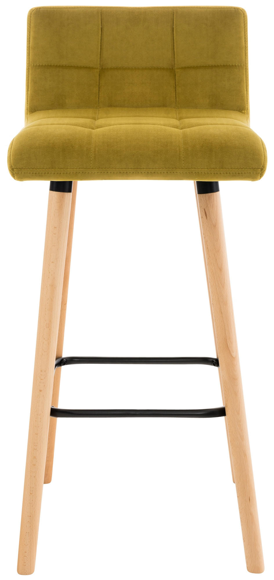 Thumbnail - CLP Barhocker, Gelb, Textil, 42x94x49 cm, Esszimmer, Barmöbel, Barhocker